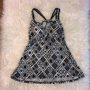 Aztec Tank Top- Built in bra!!